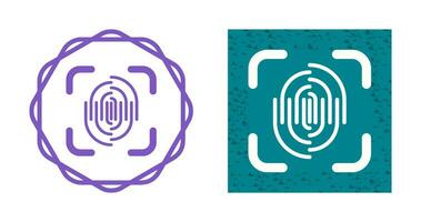 Fingerprint Vector Icon