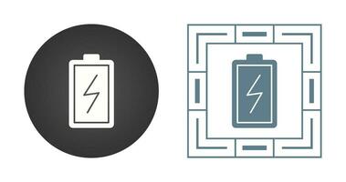 Charging Battery Vector Icon