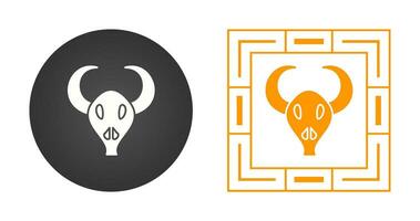 Bull Horns Vector Icon