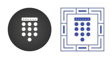 Passcode Lock Vector Icon