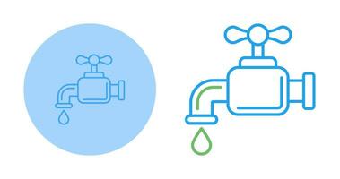 Water Faucet Vector Icon