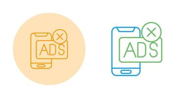 AD Block Vector Icon