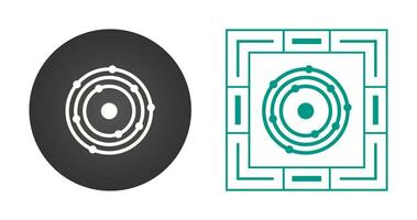 Atomic Structure Vector Icon