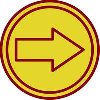 Right Arrow Vector Icon Design