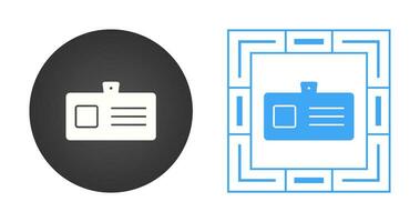 Identity Card Vector Icon