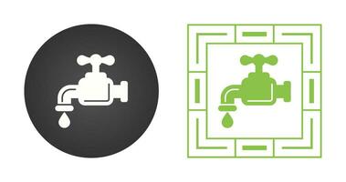 Water Faucet Vector Icon