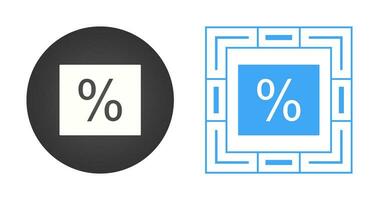 Percentage Vector Icon