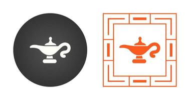 Genie Lamp Vector Icon