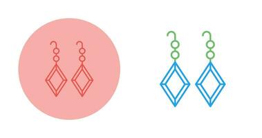 Earrings Vector Icon