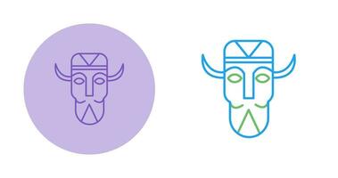 African Mask Vector Icon