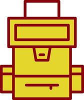 Backpack Vector Icon Design