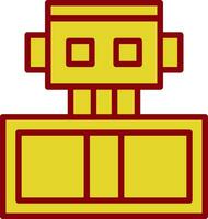 Robot Vector Icon Design