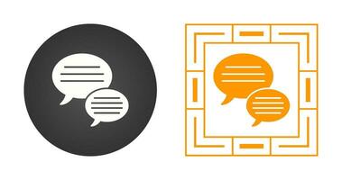 Speech Bubble Vector Icon