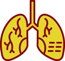 Lung Diseases Vector Icon Design