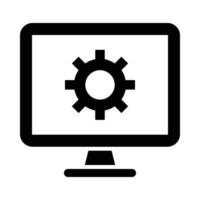 System Vector Glyph Icon For Personal And Commercial Use.