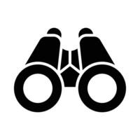 Binoculars Vector Glyph Icon For Personal And Commercial Use.