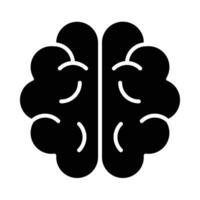 Brain Vector Glyph Icon For Personal And Commercial Use.