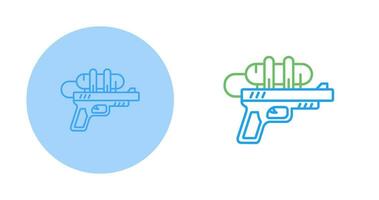 icono de vector de pistola de agua