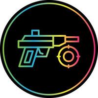 Laser Gun Vector Icon Design