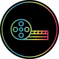 Movie Reel Vector Icon Design