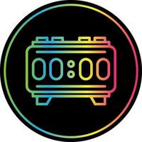 Digital Alarm Vector Icon Design