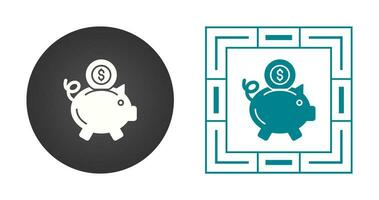 Piggy Bank Vector Icon