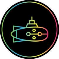 Submarine Vector Icon Design