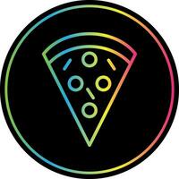 Pizza Slice Vector Icon Design