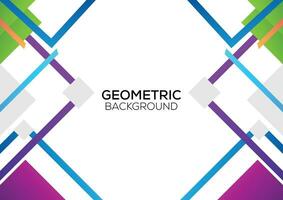 geometric background modern design minimalist vector