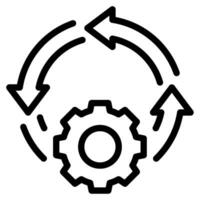 Agile Methodology icon vector