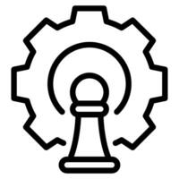 Resource Allocation icon vector