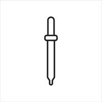 pipette icon vector illustration symbol