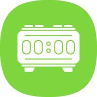 Digital Alarm Vector Icon Design