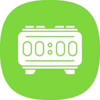 Digital Alarm Vector Icon Design