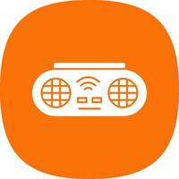 Portable Speaker Vector Icon Design