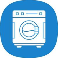 Washing Machine Vector Icon Design