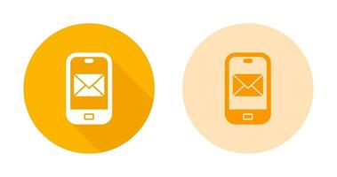 Smartphone mail Vector Icon