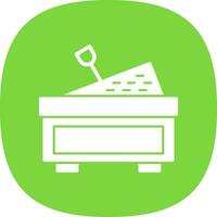 Sandbox Vector Icon Design