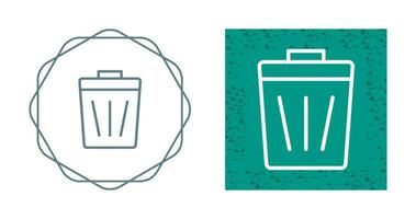 Trash Vector Icon