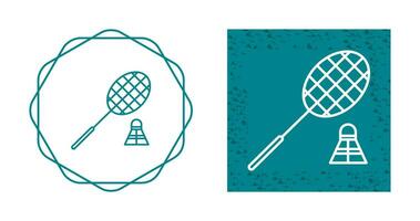 Badminton Vector Icon