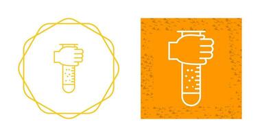 Holding Tube Vector Icon