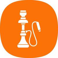 Hookah Vector Icon Design