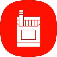 Cigarette Pack Vector Icon Design