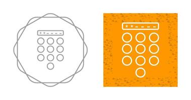 Passcode Lock Vector Icon