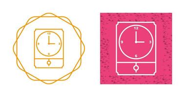 Large Clock Vector Icon