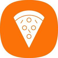 Pizza Slice Vector Icon Design