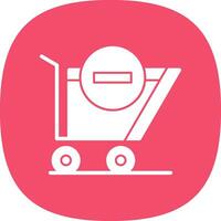 Remove From Cart Vector Icon Design