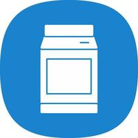 Milk Bottle Vector Icon Design