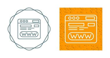 Browser Vector Icon