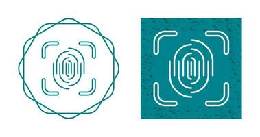 Fingerprint Vector Icon